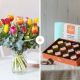 Send Tulips-bouquet-and-Trapa to Portugal