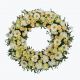 Send Funeral-Wreath-Classic-w-Ribbon-248006 to Norway