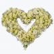 Send Funeral-Heart-Cream-with-ribbon-248016 to Norway