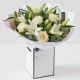 Send White-Rose-and-Lily-Bouquet to Gibraltar