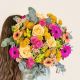 Send Mamma-mia-mixed-flower-bouquet-in-orange-and-pink-tones to Portugal