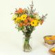 Send Little-Sunshine-Bouquet-of-mixed-field-flowers to Italy