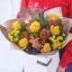 Send Winter-Yellow-Rose-Bouquet to United Kingdom
