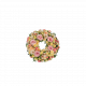 Send Funeral-Wreath-Pastels-w-ribbon-248026 to Norway