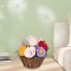 Send Cute-Basket-of-Flowers to Switzerland