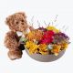 Autumn Bowl yellow and Teddy 240520