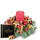 Send Candle-arrangement-Festive-Glamorous-with-Avelines-praline to Liechtenstein