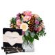 Send Flower-bouquet-Delicate-Winter-with-Gottlieber-Hueppen-Wi to Switzerland