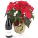 Send Poinsettia-Plant-and-Red-Wine to Latvia
