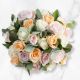 Send 12-Pastel-Roses-Bunch to South Africa