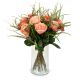 Send 12-Salmon-Colored-Roses-with-greenery to Switzerland