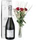 Send 3-Red-Roses-with-greenery-and-Prosecco-Albino-Armani-DOC-75cl-Min to Liechtenstein