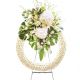 send Funeral-Wreath-with-Stand-Mid to Hong Kong SAR China