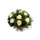 Send Funeral-bouquet-of-white-roses to Luxembourg