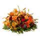 Send Funeral-cushion-in-red-and-orange-colours to Luxembourg