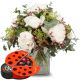 Send Magical-Peonies-with-chocolate-ladybird to Liechtenstein