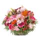 Send Orange-and-pink-funeral-basket to Luxembourg
