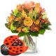 Send Signs-of-Spring-with-chocolate-ladybird to Liechtenstein