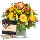 Send Sunny-Spring-Bouquet-with-Gottlieber-Hppen-and-hanging-gift-tag-Good-Luck to Liechtenstein