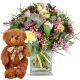 Send Tender-Spring-Greetings-with-teddy-bear-brown to Liechtenstein