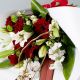 Send Valentines-Hand-Tied-Bouquet-Min to New Zealand