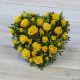 Send Yellow-Rose-Heart-Min to United Kingdom